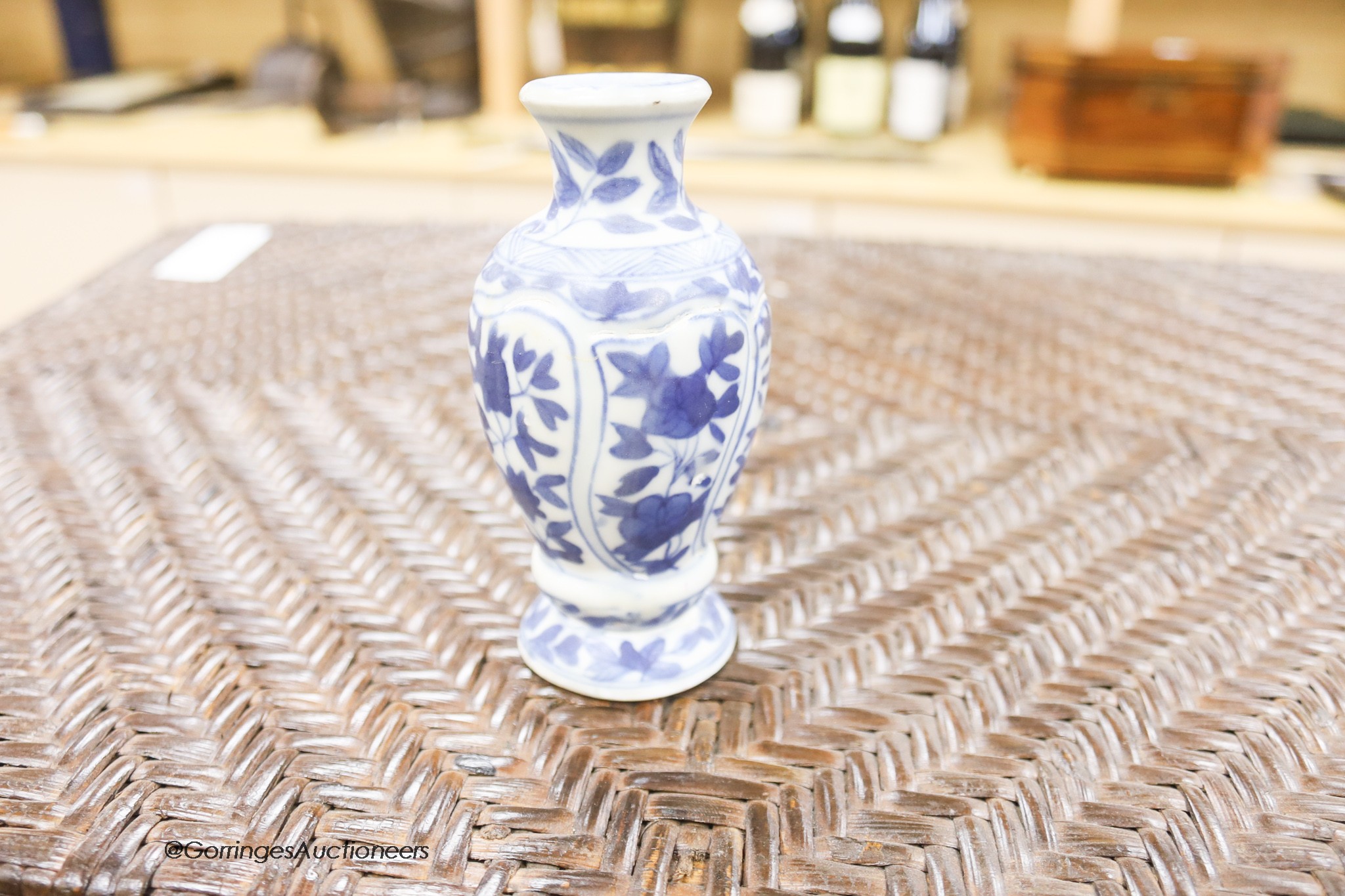 A collection of Chinese and Annamese shipwreck ceramics, Song to 19th century including bowls and vases, together with two graduated wicker baskets